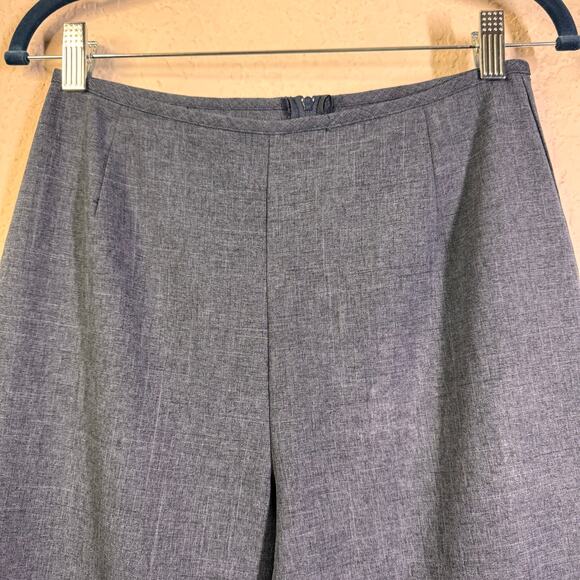 CITY TRIANGLES Pants Size 26 Vintage Cigarette Hidden Back Zipper Flat Front Y2K - Picture 4 of 13